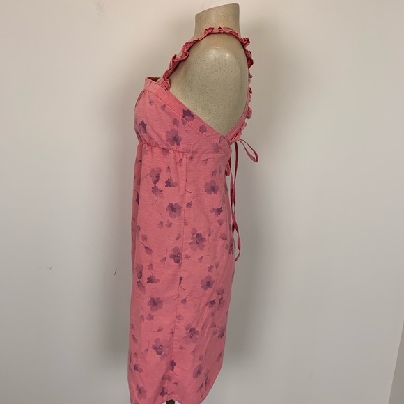 Urban Renewal Pink Flower Print Dress - Picture 3 of 6